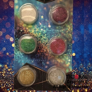 MAQUILLAJE ARTISTICO GLITTER COLORES SURTIDOS X 12 GR